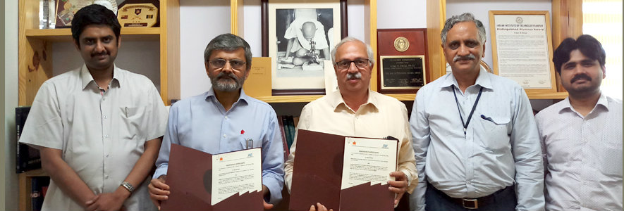 IITH and IDRBT sign an MoU
